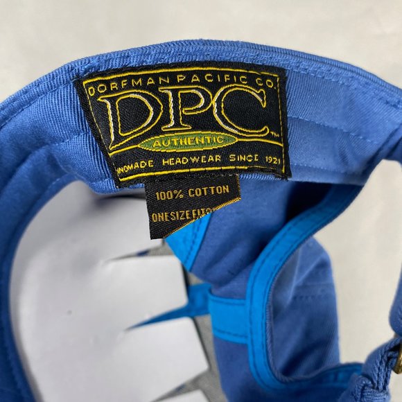 Solid Blue Baseball Cap - Picture 6 of 6